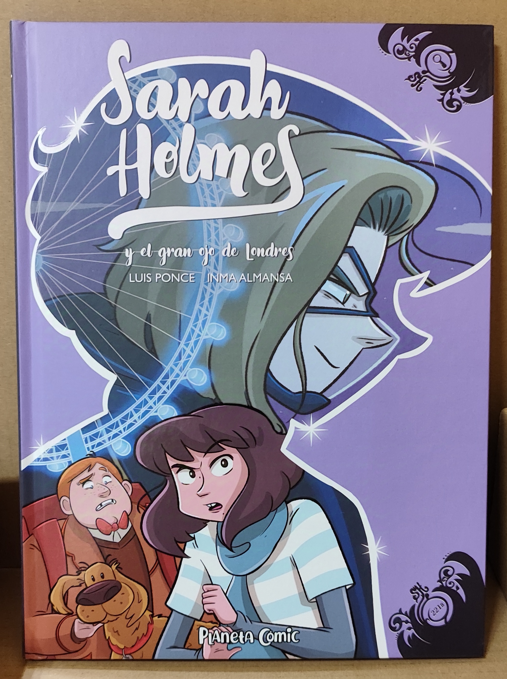 sarah holmes y el gran ojo de Londres reseña comic