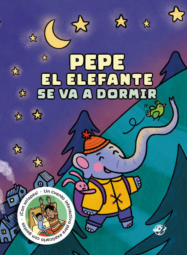 reseña pepe el elefante se va a dormir cuento solapas gestos