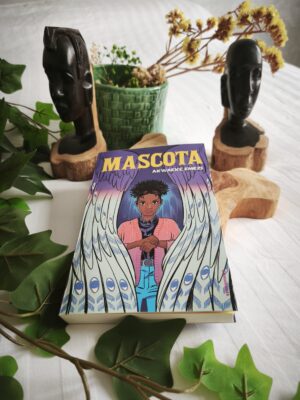 Mascota de Akwaeke Emezi en edición de Crononauta