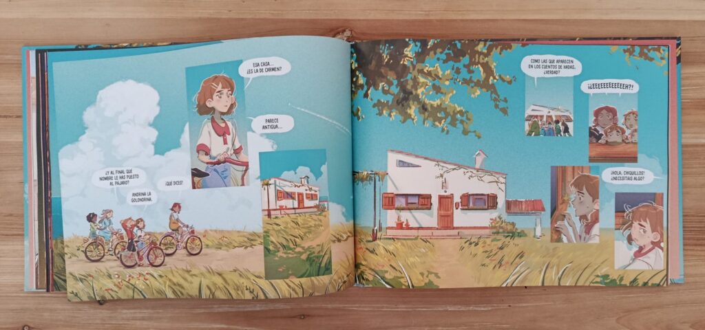 golondrinas de verano planeta comic sara aguilar